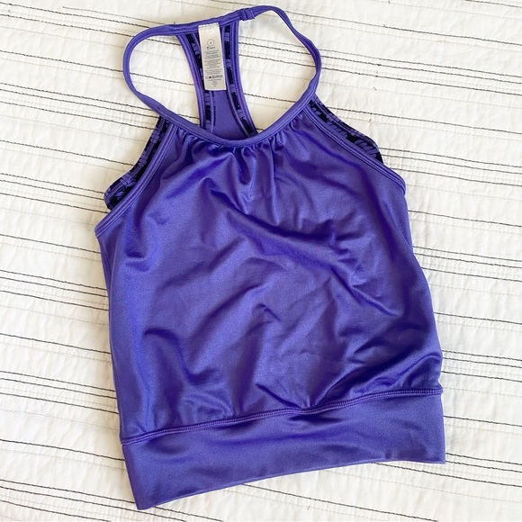 Ivivva Double Dutch Tank Top In Grape Soda Little Girls size 4 - Picture 1 of 5